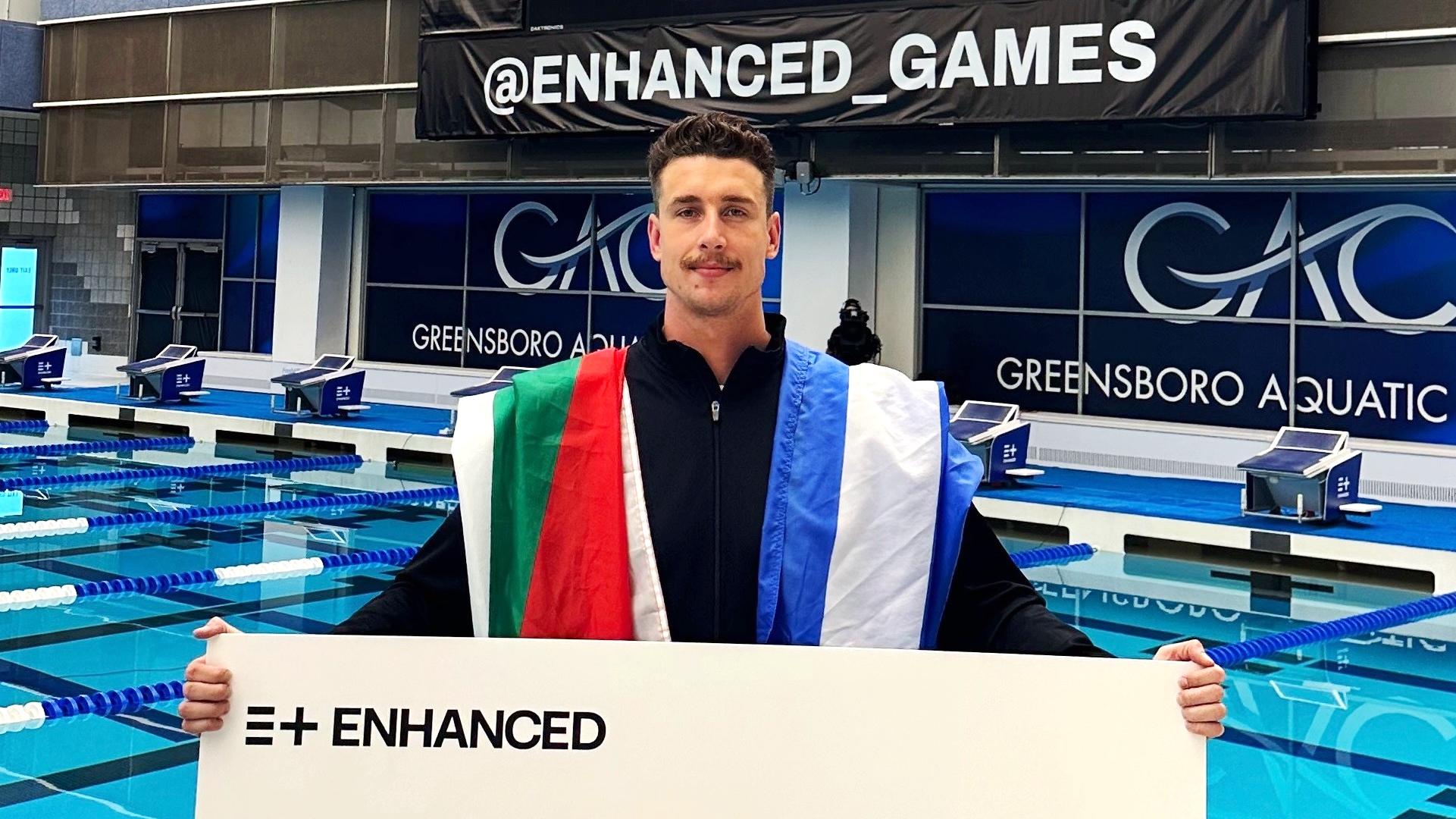 太讽刺！美国奥运冠军参加增强型运动会，却批判中国游泳误服事件