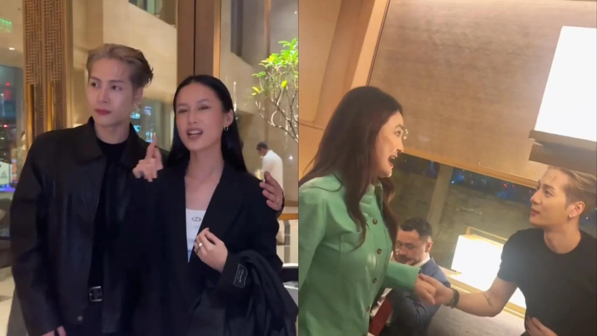 王嘉尔私下饭局视频曝光！看看他对大佬的样子！他不火就怪了！