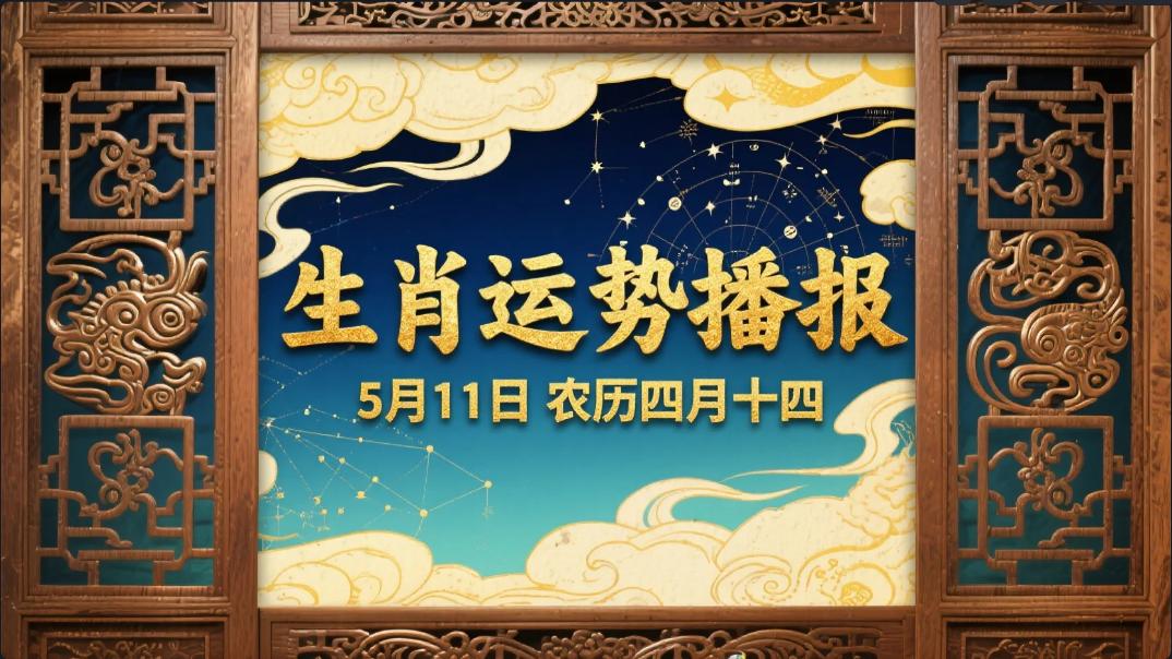 5月11日农历四月十四，十二生肖运势 | 老黄历解读