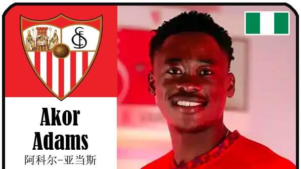 球星卡（2025非洲杯）：尼日利亚队23人一览