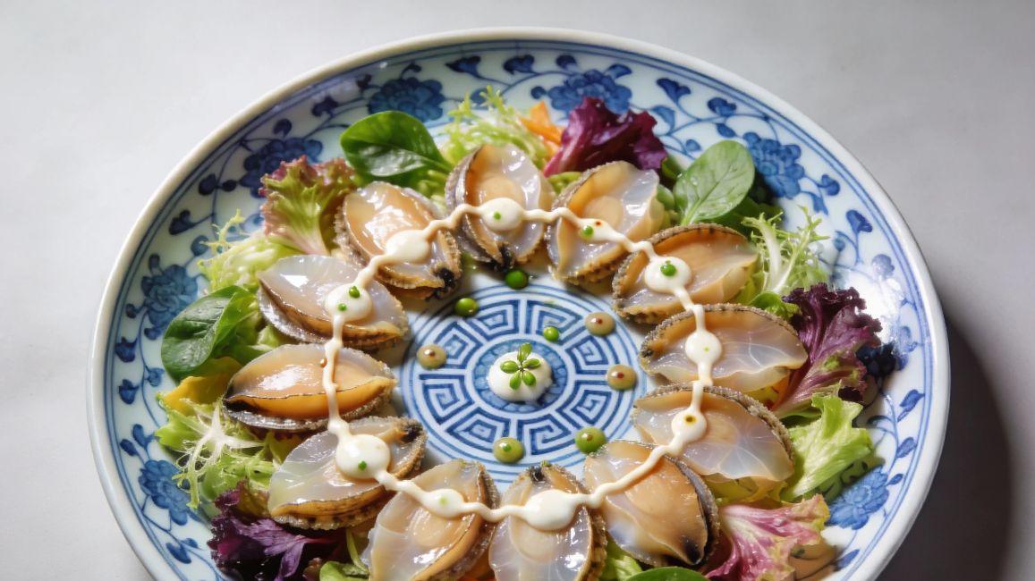 复刻国宴冷盘：沙律鲍脯