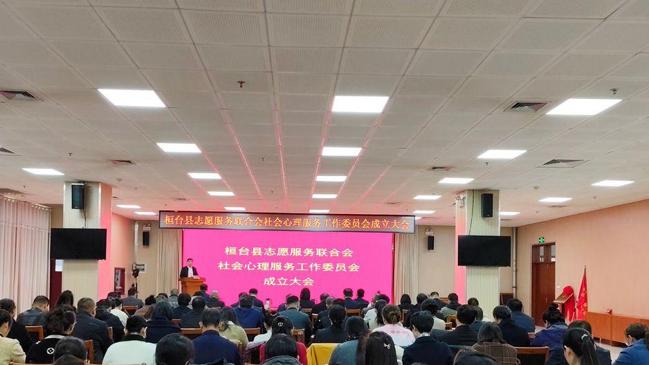 桓台县志愿服务联合会社会心理服务工作委员会成立