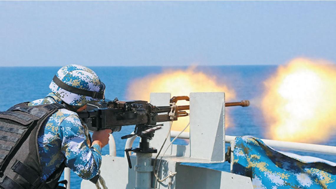 黄海两周连打实弹，解放军的警告不是空话，必须震慑日本野心狼