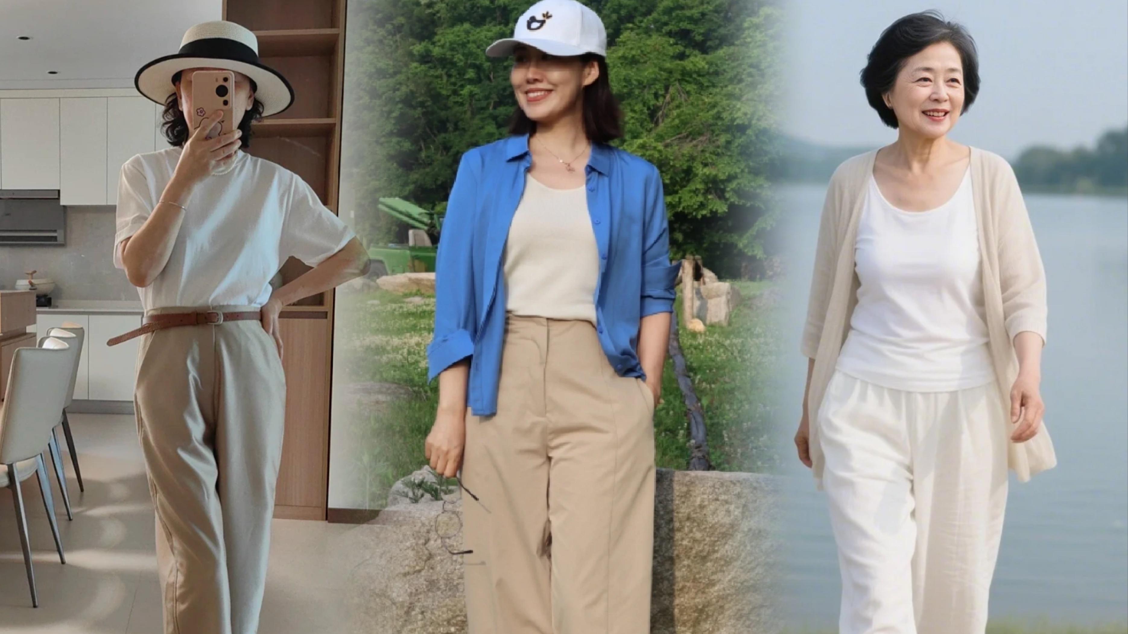 50+拒绝“妈妈装”陷阱：4条裤子穿出比女儿更潮的四季高级感