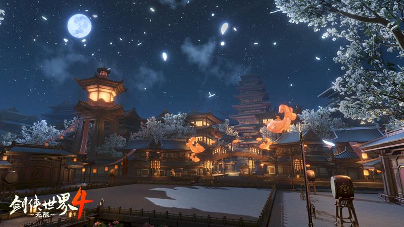 江湖好时光！西山居《剑侠世界4: 无限》休闲“摸鱼系统”曝光