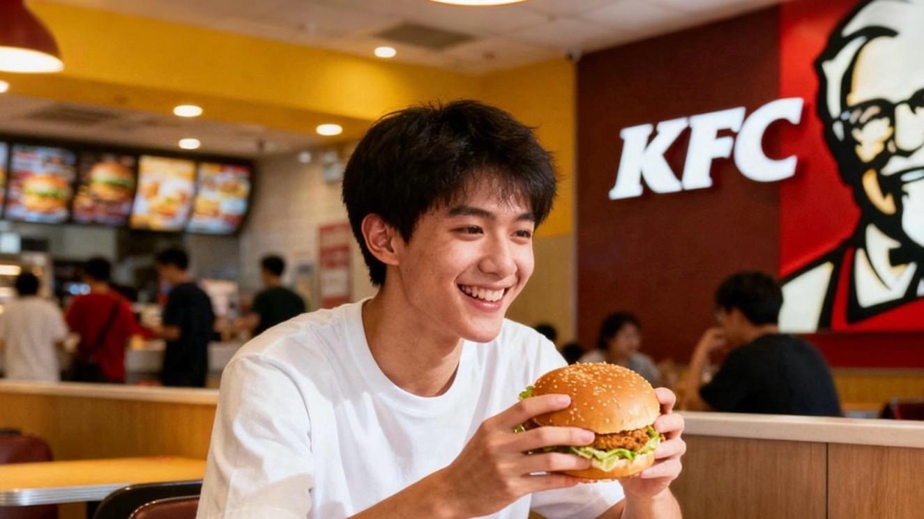 不会网上买券的人，吃肯德基活该贵很多