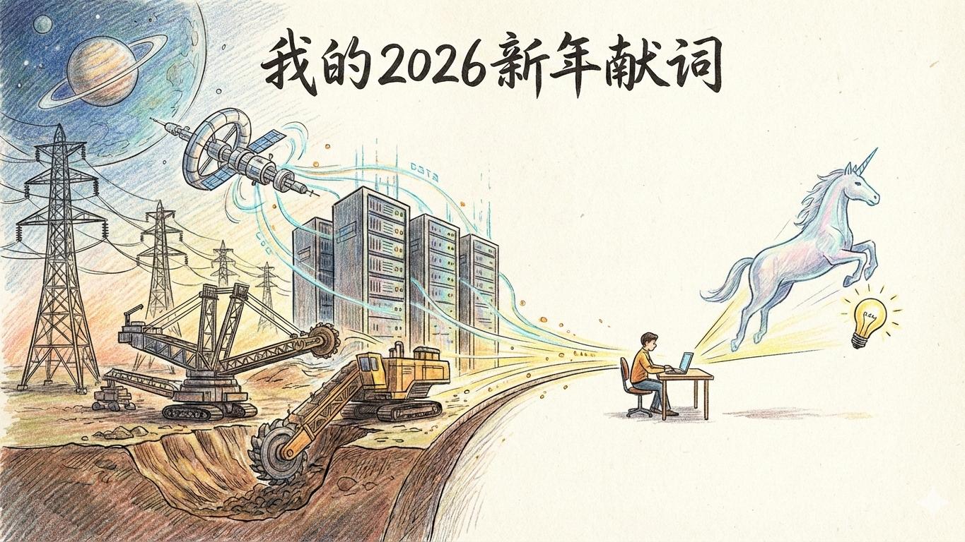 2026新年献词 | 迎接智能黎明：让沙子思考，让灵魂突围