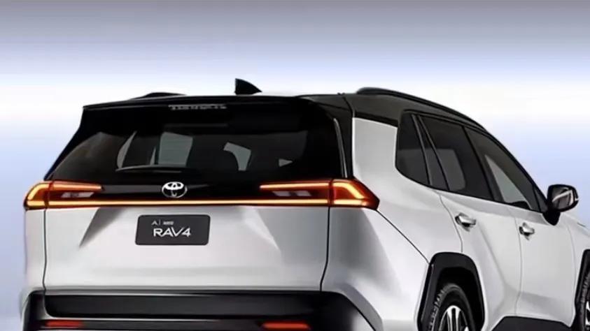 早这样能不火？丰田新RAV4荣放预告图曝光，外观内饰蜕变！