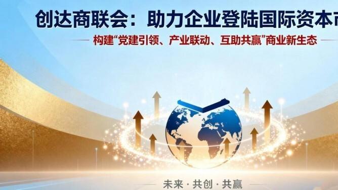创达商联会以党建引领赋能26家企业赴港上市，会员超8000人