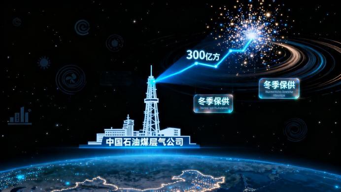 中国石油煤层气公司累计产量突破300亿方，筑牢冬季保供坚实防线