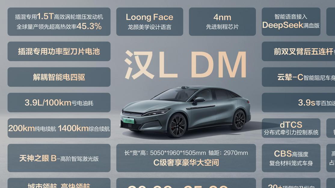 汉唐旗舰震撼来袭，重塑20-30万级旗舰标杆！