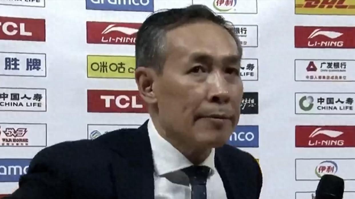 CBA总决赛G2 广厦103-96北京 赛后 许利民：拿下第三场赢回主动权