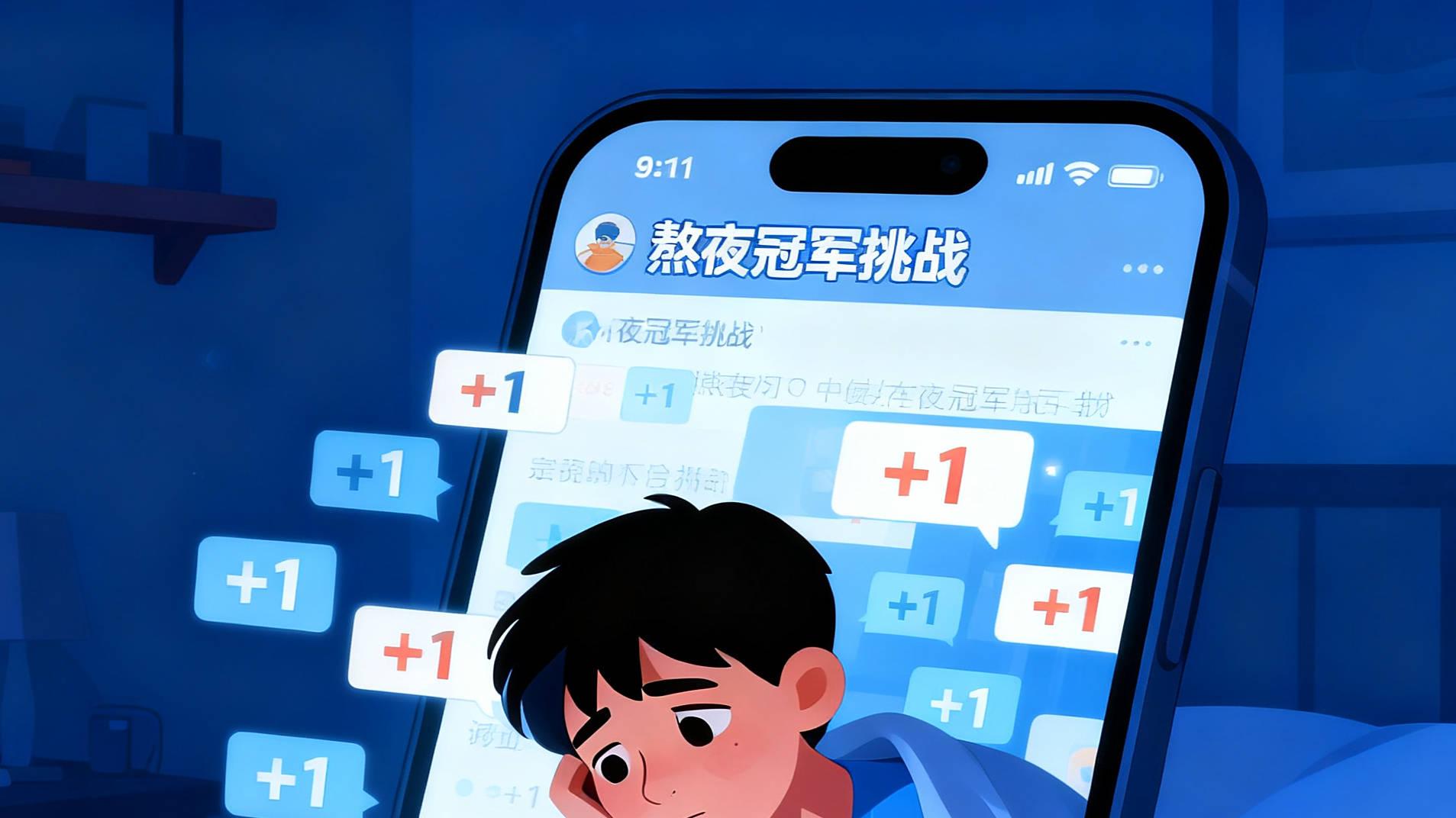 “熬夜是我唯一的自由”：青少年报复性熬夜的心理动机