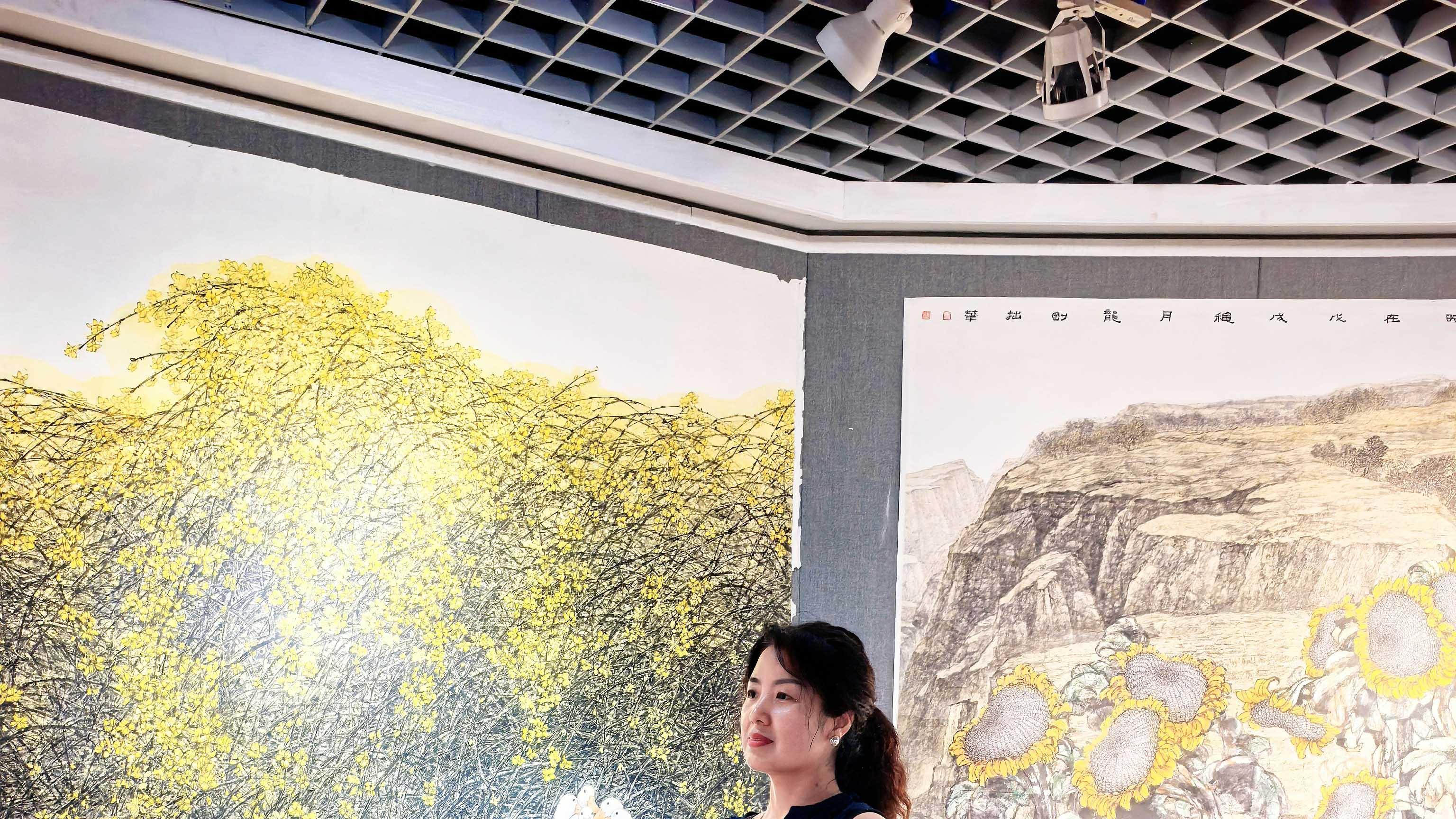 知名美女画家——魏彩峰