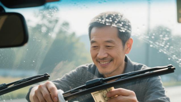 雨刮器刮不干净别着急换！两块钱就能搞定，效果比新的还好