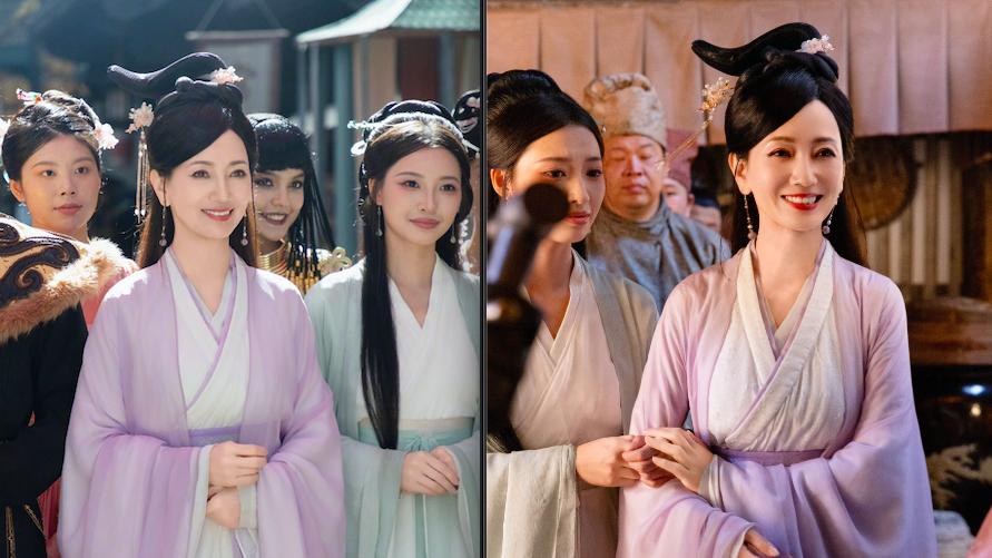 赵雅芝孙女曝光，大眼睛双眼皮粉雕玉琢，现场复刻祖母气质不怯场