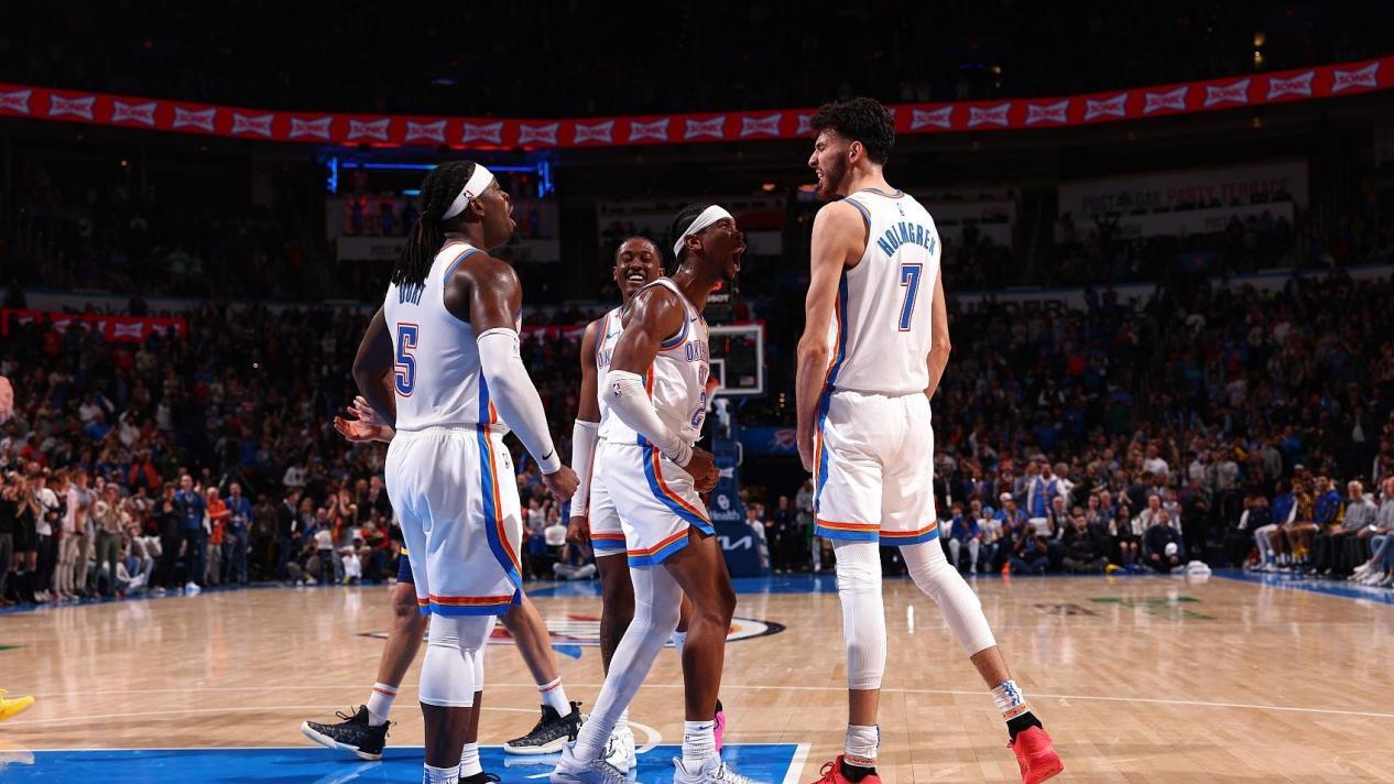 西部球队分级：雷霆领跑 掘湖勇等列第二集团 附加赛区竞争白热化