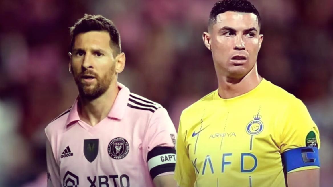 梅罗对决永不落幕！38岁C罗逆天倒钩+36岁梅西独造4球，这一刻我们梦回青春！