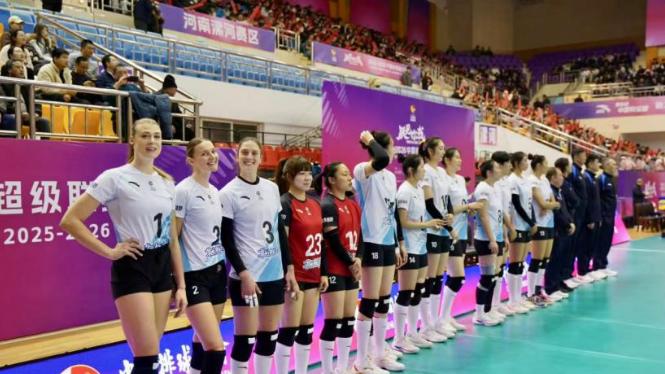 女排联赛第2轮积分榜出炉：上海领跑居首，山东紧随，天津仅列第6