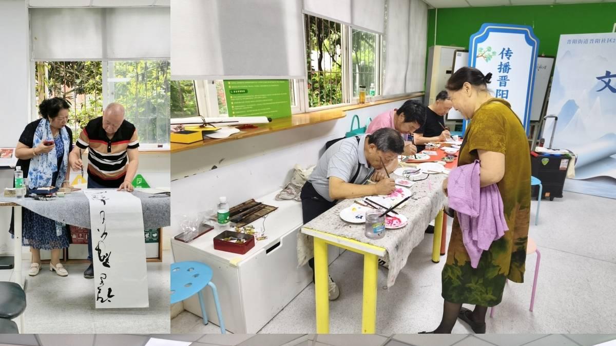 “益动晋阳・自画家园” 品牌研学工作坊——文创诗词书画荟
