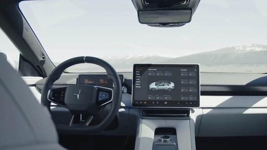 2025款极星Polestar 4实车亮相