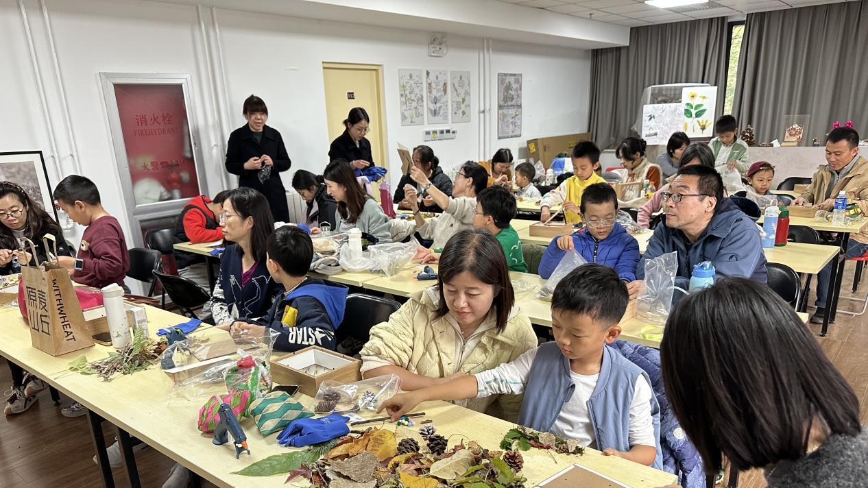 共赏秋色识植物 践行人与自然和谐共生