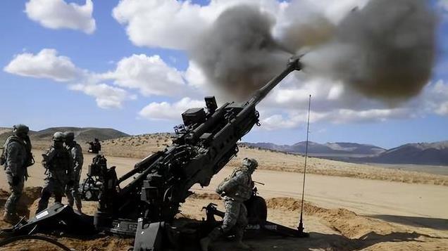 反华决战还咋打？美军又曝大丑闻，炮管已被打光，月产30根做不到