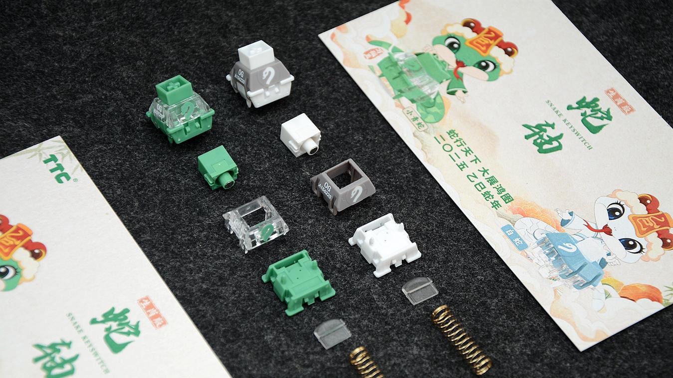 磁轴新王者，万磁王轴有压力了，TTC乙巳生肖蛇轴OG版开箱