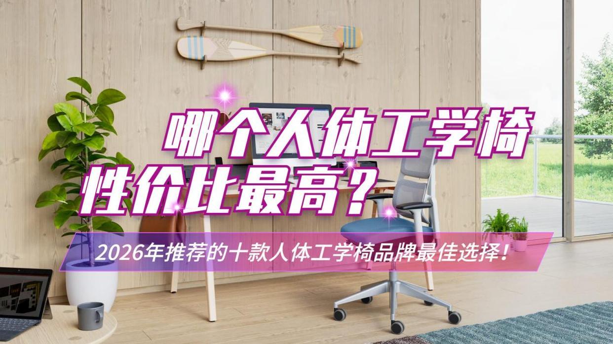 2026哪个人体工学椅性价比最高？十款人体工学椅品牌最佳选择！
