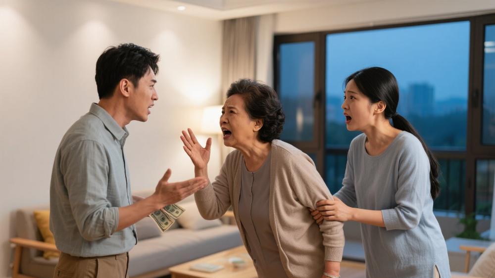 丈母娘让女婿每月给5000孝敬费，女婿：去找个能孝敬你的取款机吧