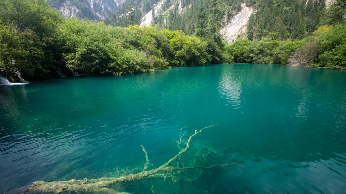 九寨沟湖水蓝得不科学？地质学揭秘Live图里的视觉魔法