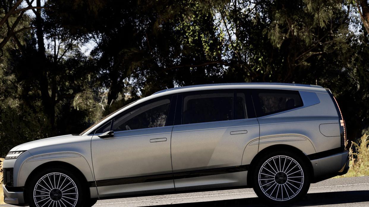 韩系的“大块头”，车长5060mm，旋转座椅+双电机四驱，续航620km