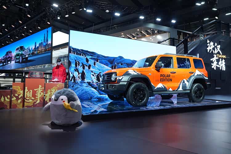 新潮酷 新越野 坦克品牌全家族亮相广州车展