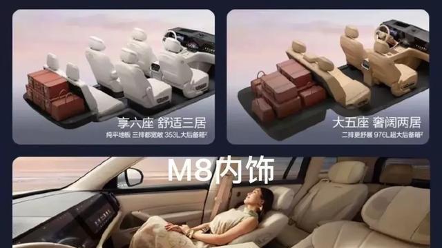 上市2个月，问界M8 斩获 40万级销量冠军，这车与M9有何差别