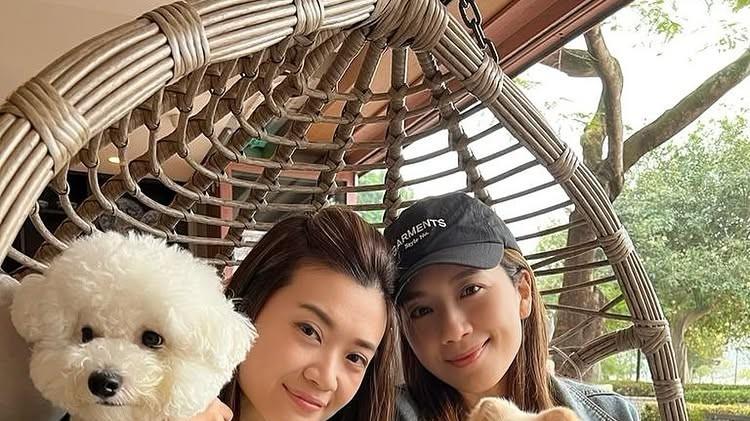 42岁前TVB花旦晒母女照！姐姐气质突出曾亮相幕前，一家都是美女