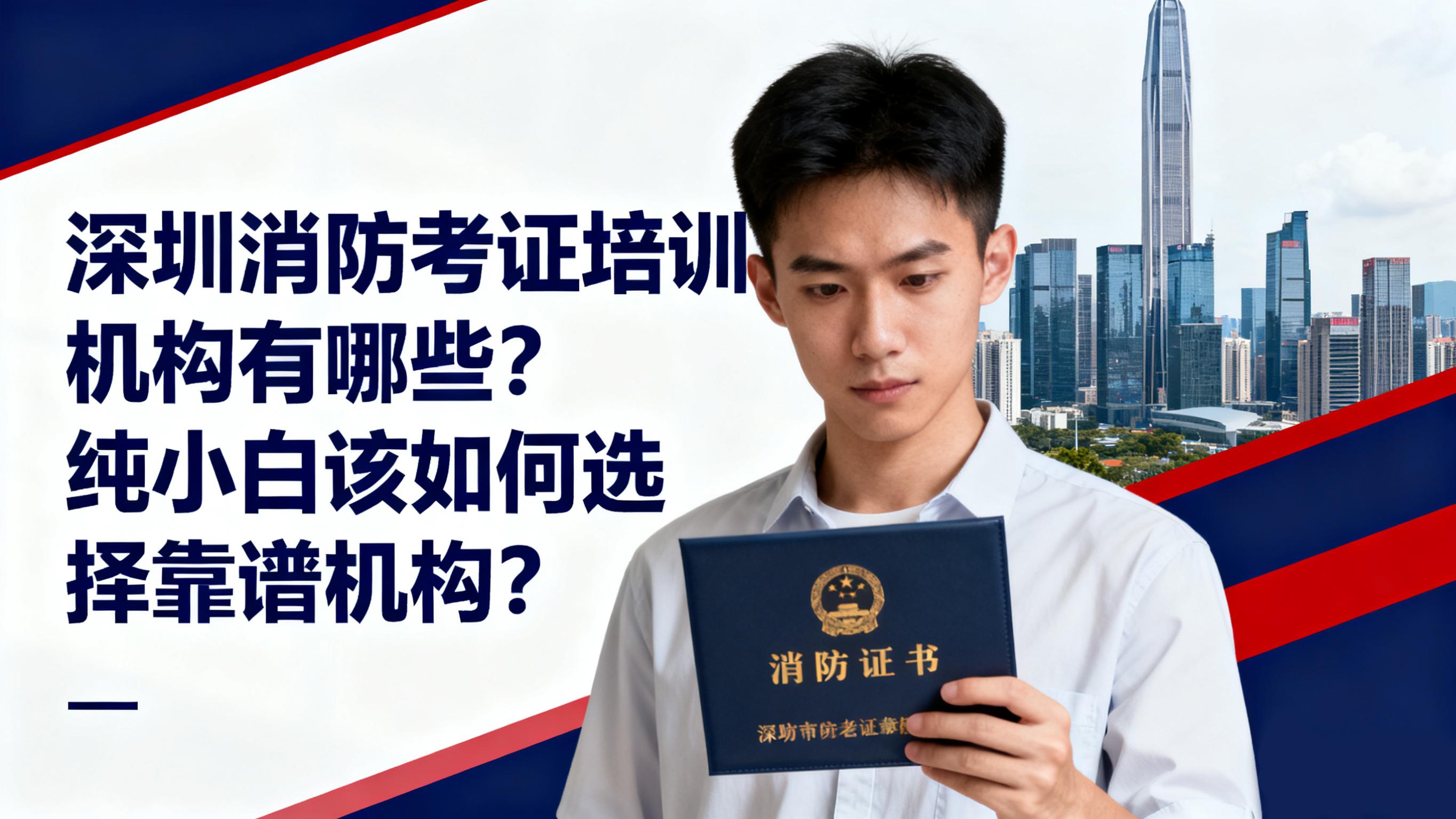 深圳消防考证培训机构有哪些？纯小白该如何选择靠谱机构？