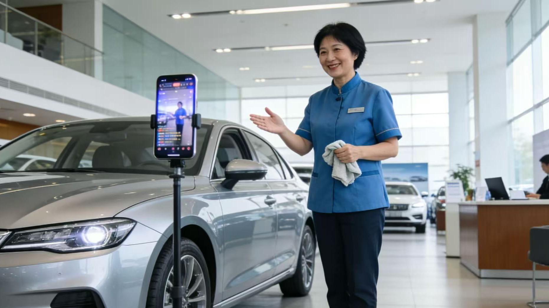 雷克萨斯直播间，被保洁阿姨攻占了