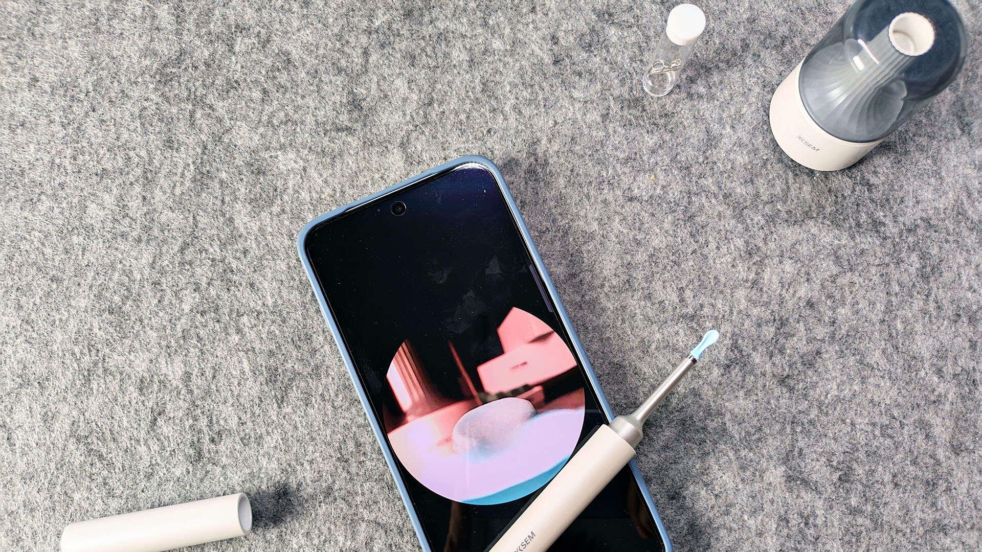 告别盲掏，开启耳道清洁新视界 ， 西圣Find X智能可视挖耳勺体验