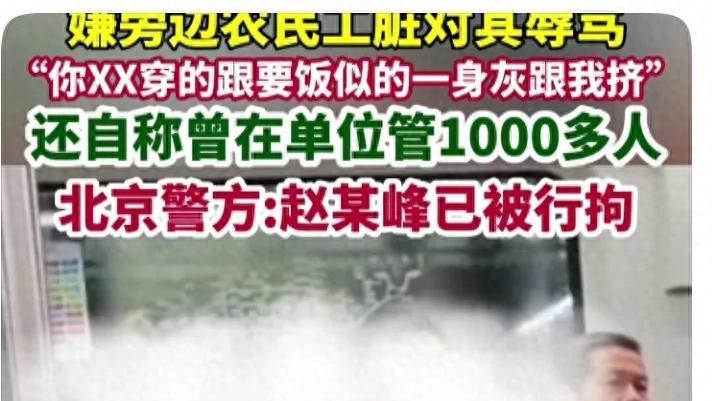 大爷辱骂农民工后续：大爷真容曝光，更多细节被扒，救场大姐火了