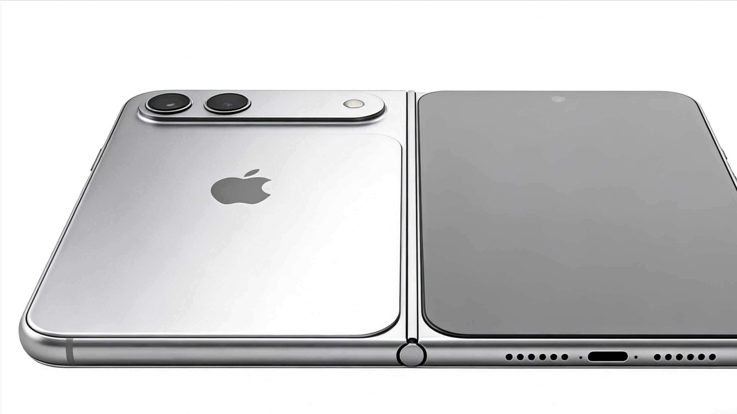 苹果抄袭华为？iPhone折叠屏曝光，OPPO看到沉默，外观太像了