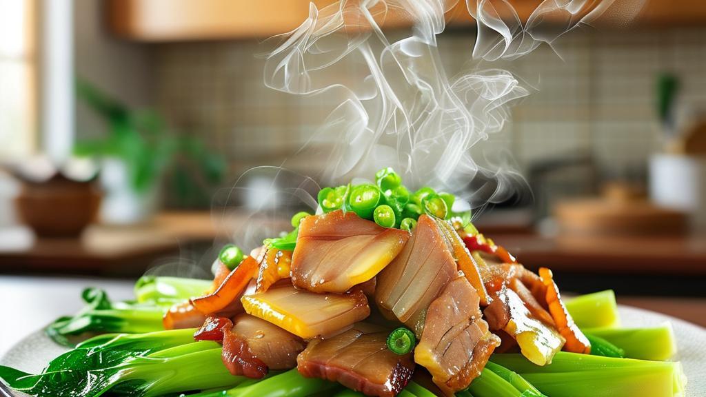春日餐桌上的养生哲学：解码春笋炒肉片的健康密码