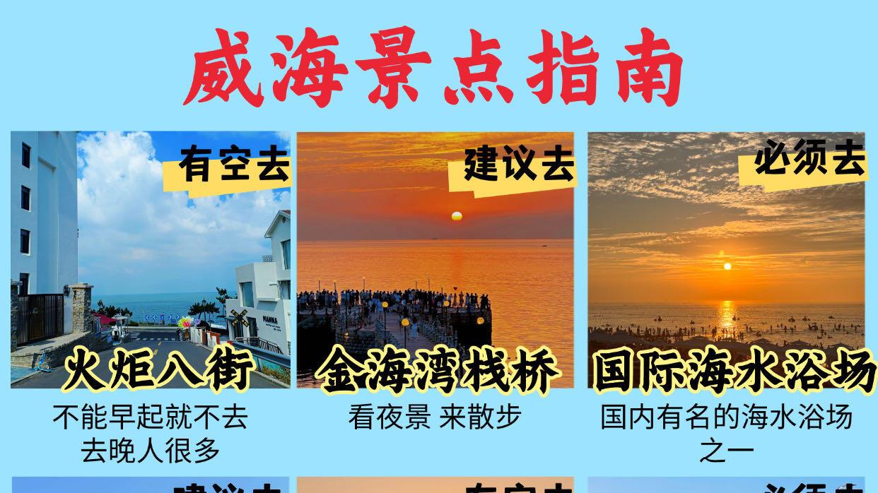 假期威海旅行，日出最佳观赏点