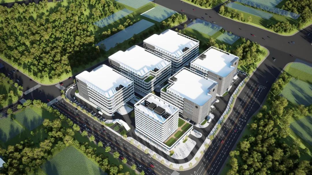 项目进展 | 大宸设计·新会智造产业园项目首批厂房顺利封顶