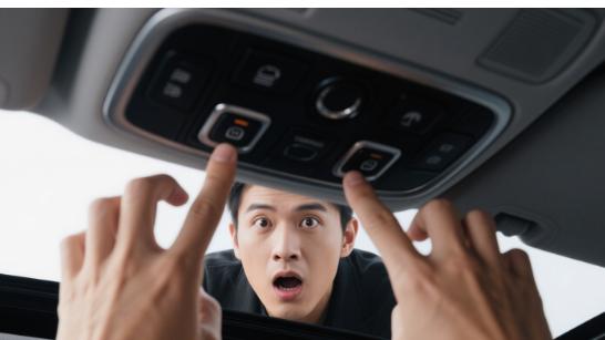 车顶这2个键别同时按！天窗与遮阳帘会卡死