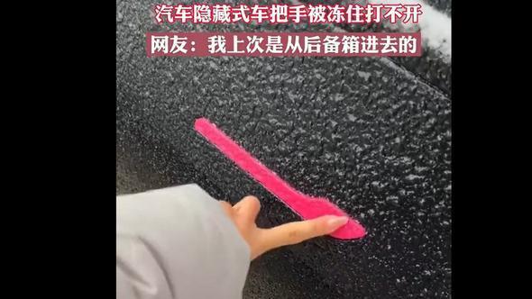 不再有隐藏门把手？工信部出手规范 将制定车门把手安全技术标准