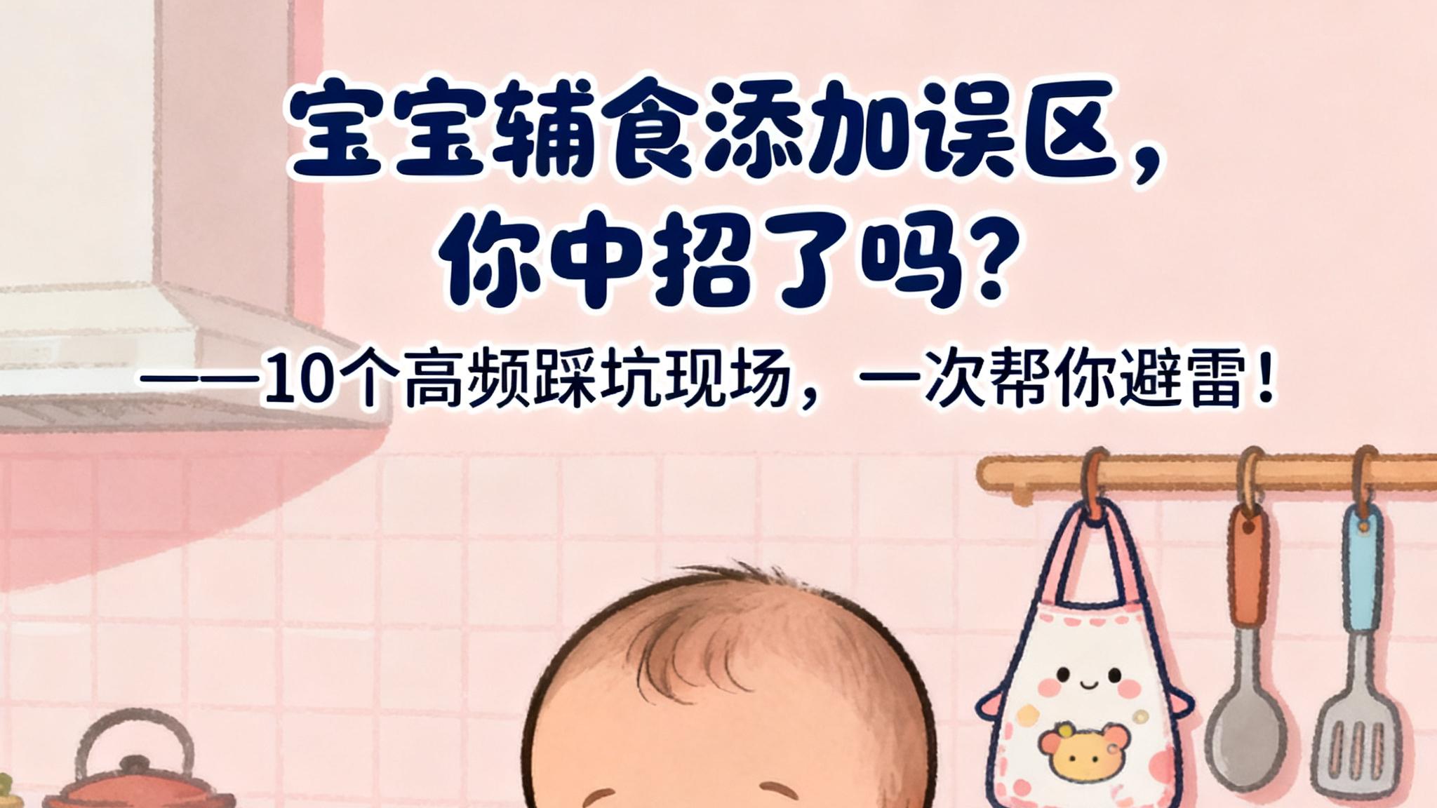 宝宝辅食添加误区，你中招了吗？——10个高频踩坑现场，一次帮你避雷！