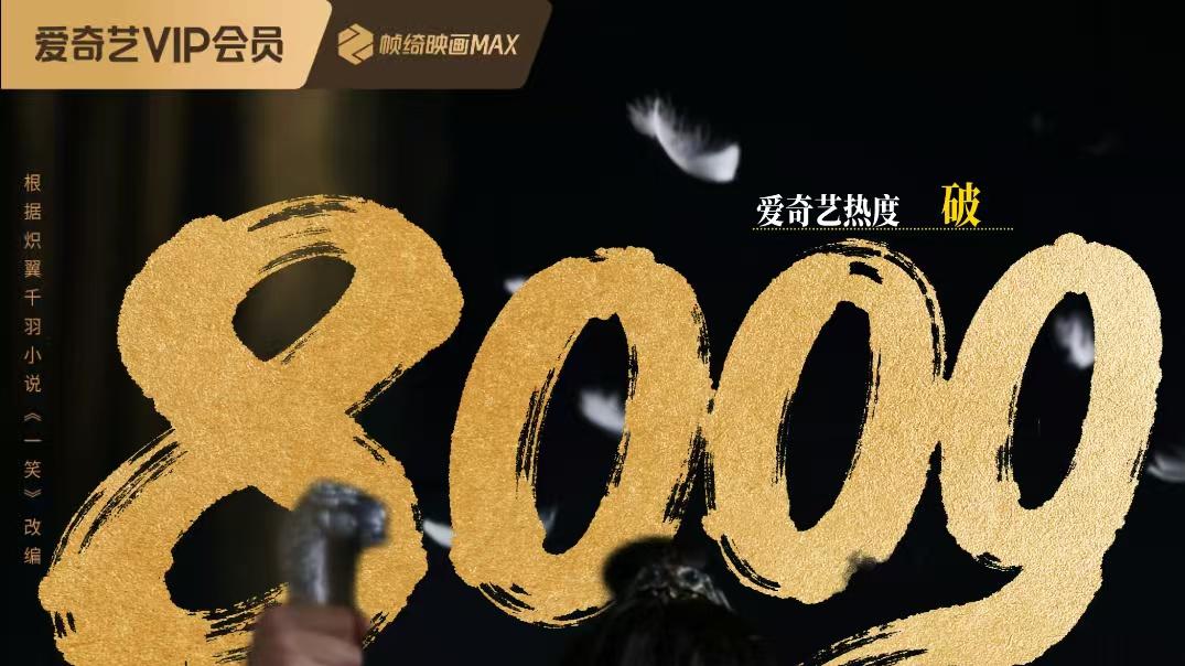 《一笑》热度破8000  盛英豪饰萧未然引热议