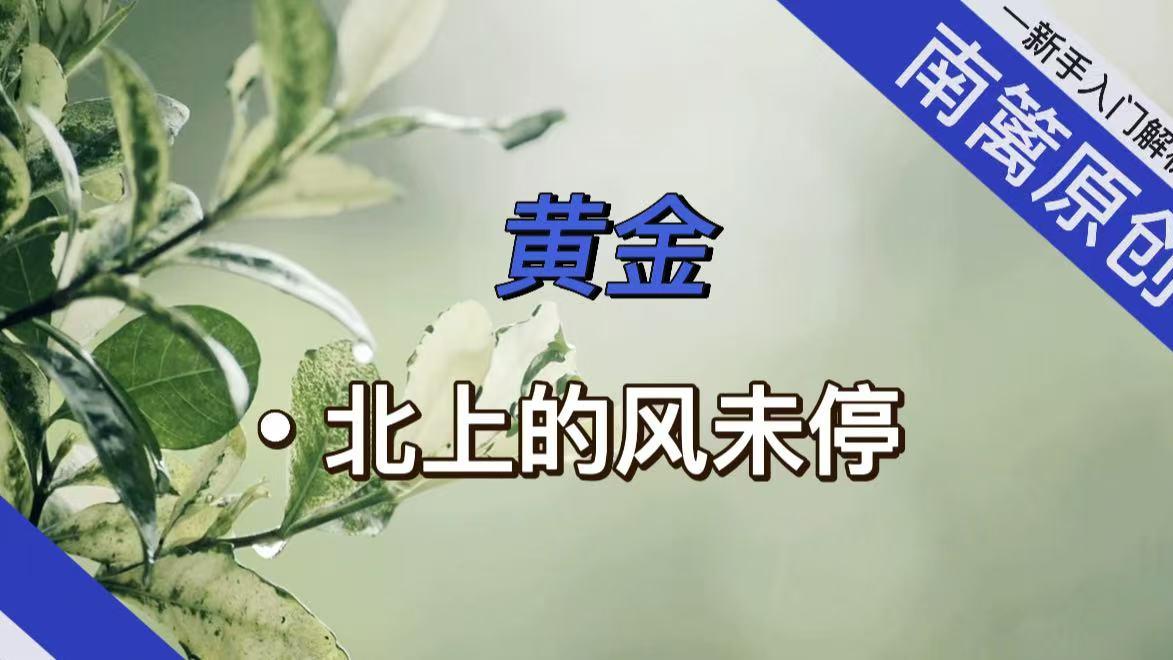 【南篱/黄金】黄金北上的风仍未停下