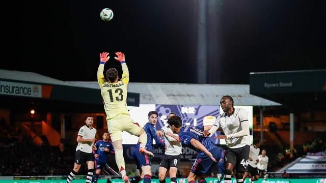 阿森纳凯帕指导淘汰水晶宫晋级联赛杯！曼城比曼联更接近塞梅尼奥