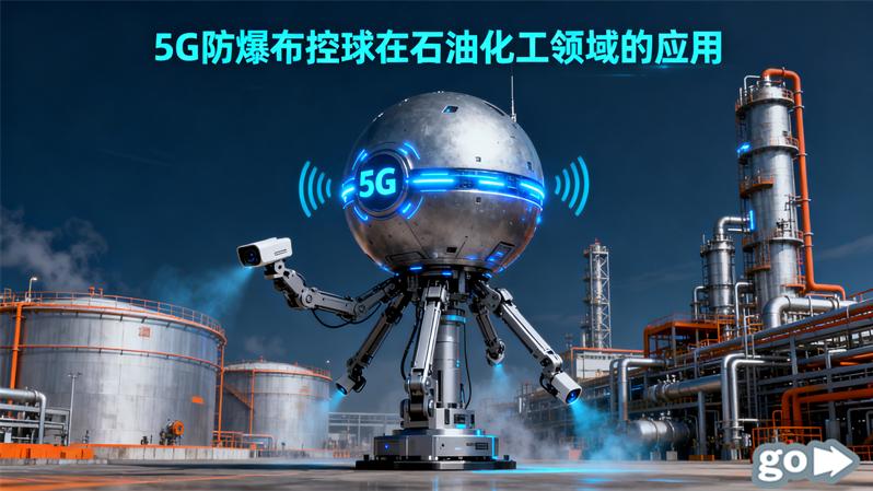 5G防爆布控球在石油化工领域的应用